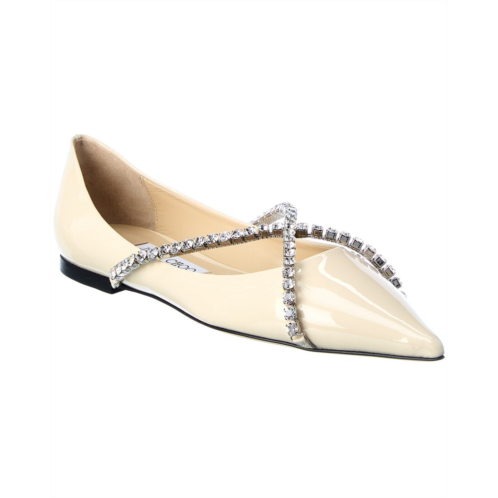 Jimmy Choo genevi patent flat