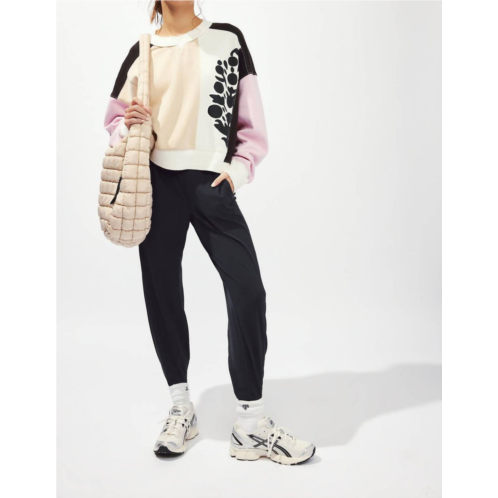 Free People never better structured jogger in black