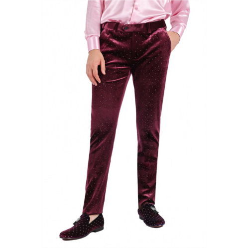 BARABAS friday night pants in wine