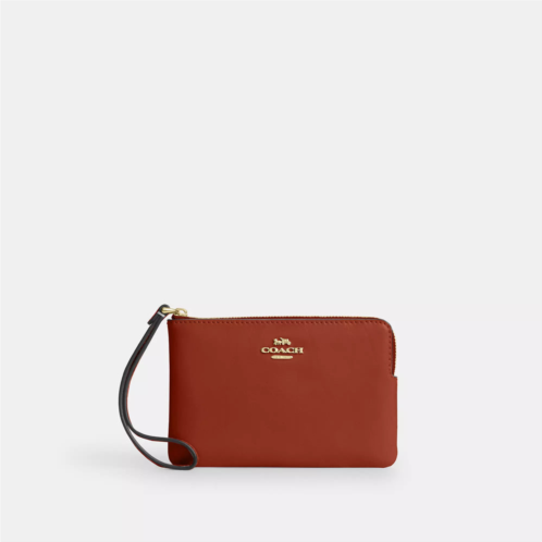 Coach Outlet corner zip wristlet