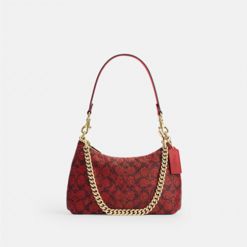 coach outlet teri shoulder bag in signature satin
