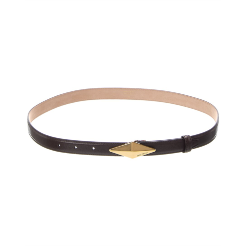 Jimmy Choo diamond clasp leather belt