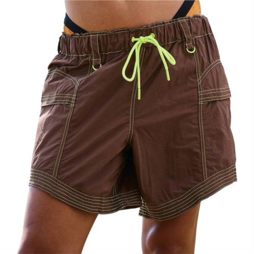 Free People in the wild activewear short in brown