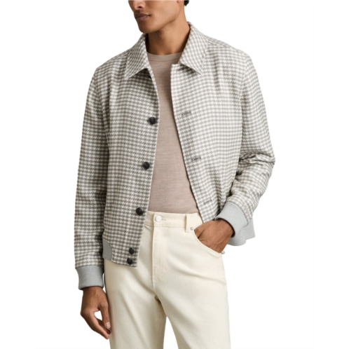 Reiss benny dogtooth check jacket