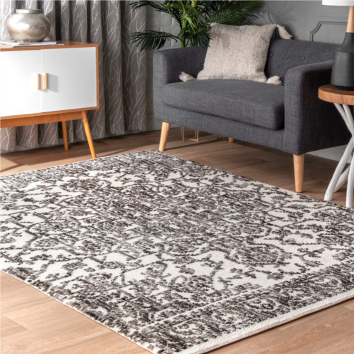 NuLOOM transitional medallion elisa area rug