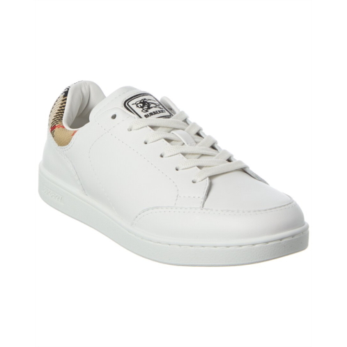 Burberry check leather set sneaker