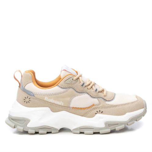 Xti womens comfort sneakers in beige