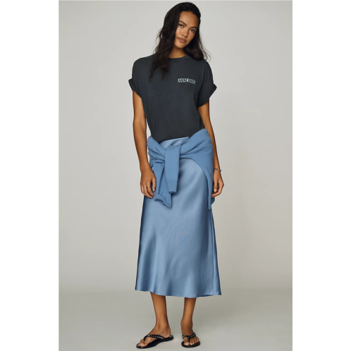 Anine Bing bar silk skirt