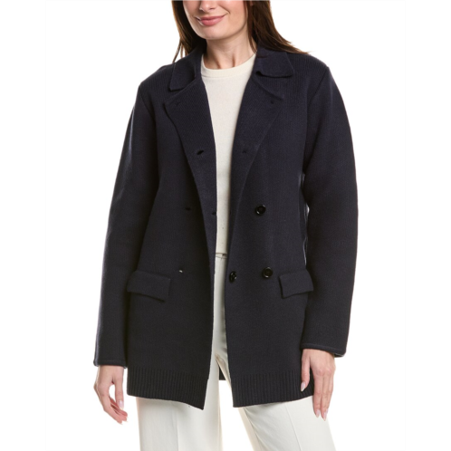 English Factory polo long double-breasted cardigan