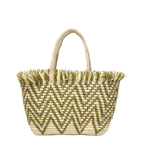 Mar Y Sol bahia raffia tote