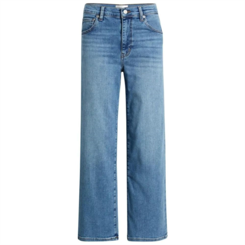 Frame womens the mellow ankle straight leg jeans flip