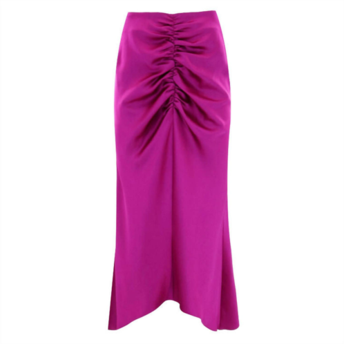 Trina Turk womens aspen skirt in geranium