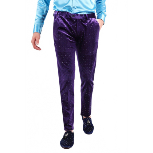 BARABAS friday night pants in purple