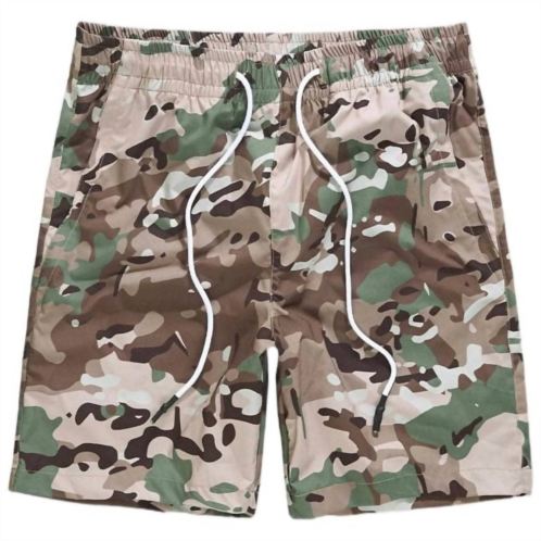 JORDAN CRAIG mens retro ibiza lounge shorts in camo