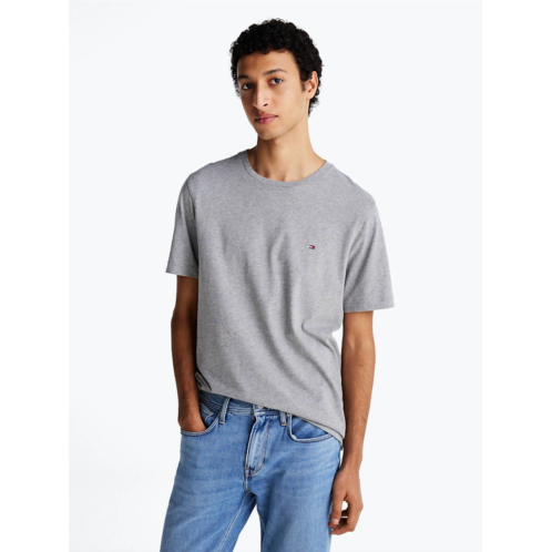 Tommy Hilfiger flag crew neck t-shirt in grey heather