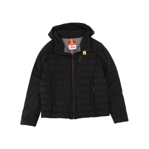 PARAJUMPERS black hooded quilted down jacket