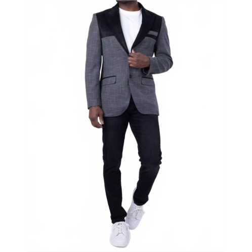 BARABAS reims blazer in black