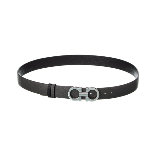 Salvatore Ferragamo Ferragamo gancini reversible & adjustable leather belt