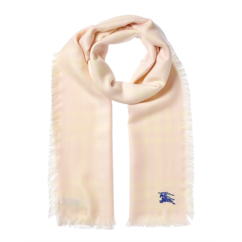 Burberry wool & silk-blend scarf