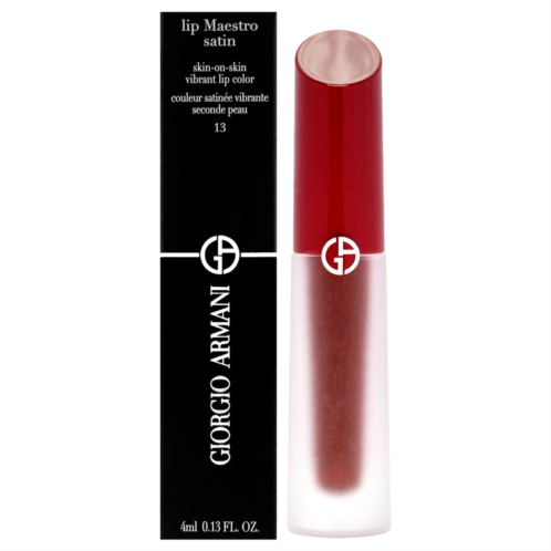 Giorgio Armani lip maestro satin lipstick - 13 gala night by for women - 0.13 oz lipstick