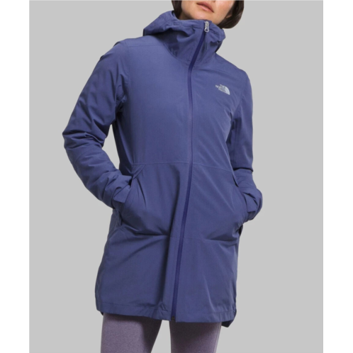 The North Face thermoball eco jacket womens blue triclimate parka kfc449