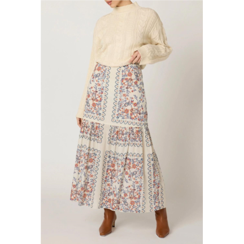 Cleobella marjorie ankle skirt in la ramos print
