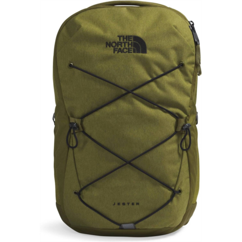 THE NORTH FACE mens jester everyday laptop backpack in forest olive light heather/tnf black