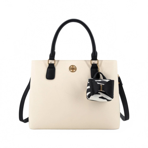 Like Dreams womens mila western charm crossbody bag in ivory