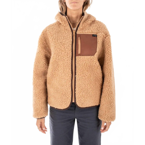 Jetty womens lana reversible jacket in tan