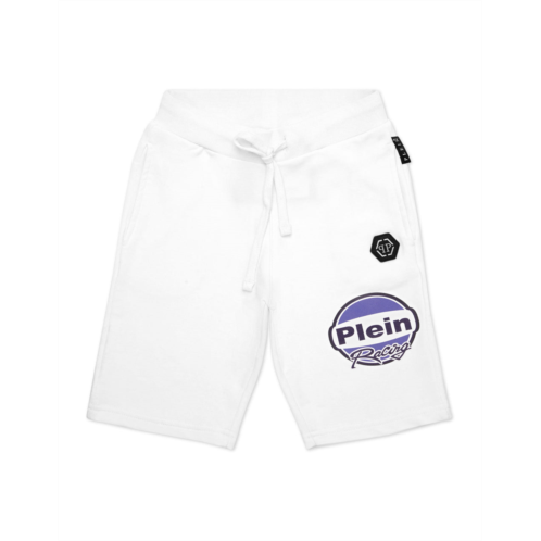 PHILIPP PLEIN baggy fit shorts racing club