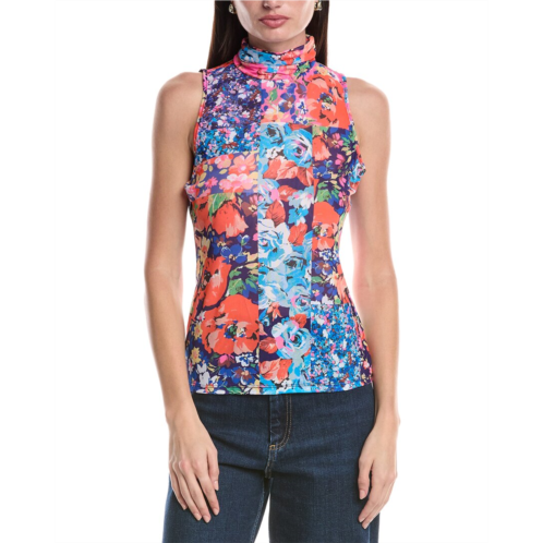 AFRM sleeveless mock neck top