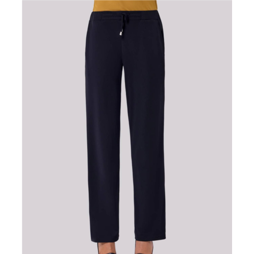 Angel Apparel solid straight leg pants in black