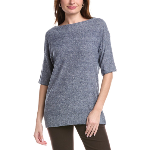 Lafayette 148 New York relaxed linen-blend pullover
