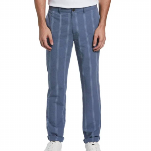 Original Penguin seersucker jacquard stripe pants in bering sea