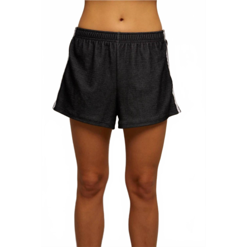 Perfectwhitetee mikayla pull shorts in navy/bright ivory