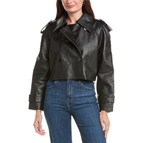 walter baker merci leather jacket