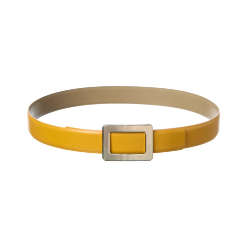 Roger Vivier reversible leather belt