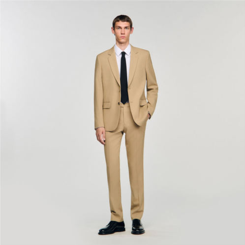 Sandro wool suit jacket