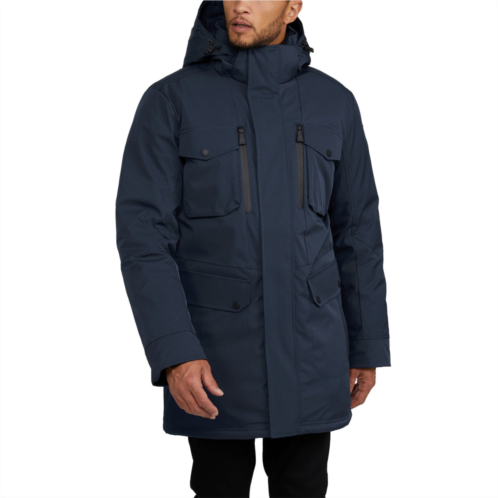 Pajar mens crispin parka with removable hood and fur trim