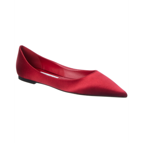 Jimmy Choo love satin ballerina flat