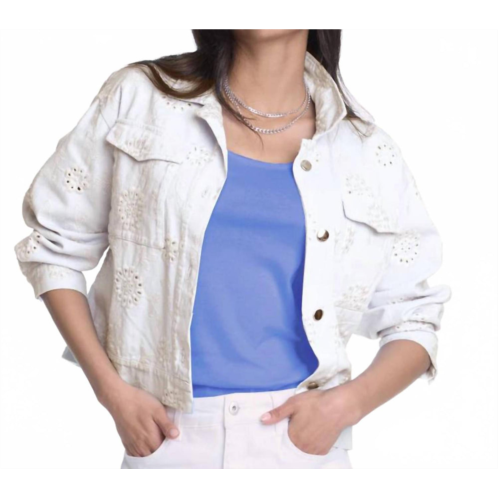 Elliott Lauren summer breeze jacket in white