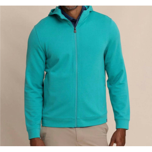 SOUTHERN TIDE schooner full-zip hoodie in spruce shade