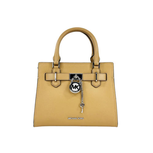Michael Kors hamilton small leather satchel womens crossbody