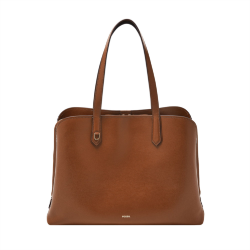 Fossil womens wren leather tote