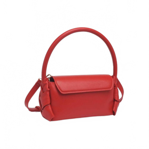 Urban Expressions womens devin crossbody bag in red