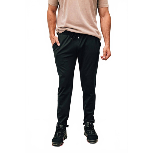 Mono b mens super fly lightweight joggers in black