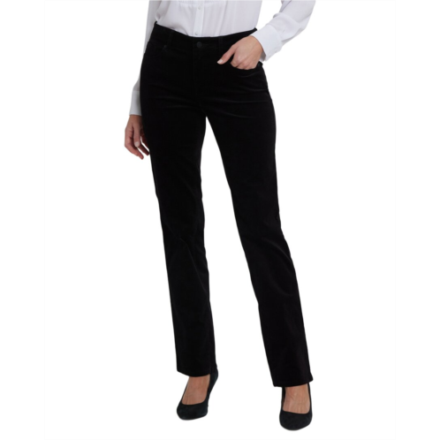 NYDJ marilyn black straight leg jean