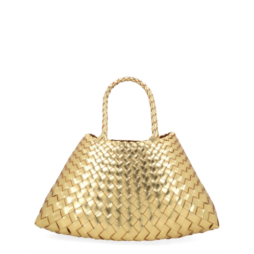 DRAGON DIFFUSION santa croce woven leather handbag