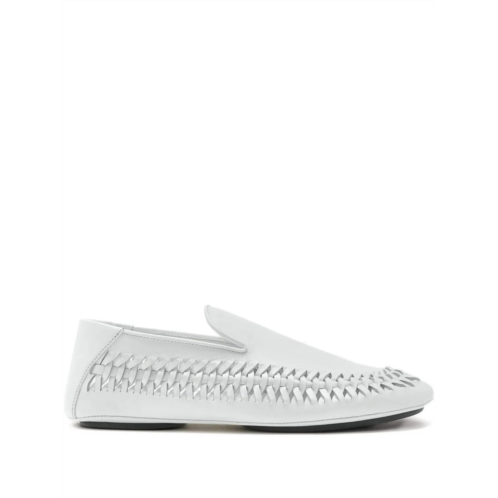 Proenza Schouler womens whip loafer in ecru