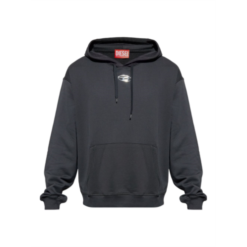 DIESEL drawstring hooded sweatshirt